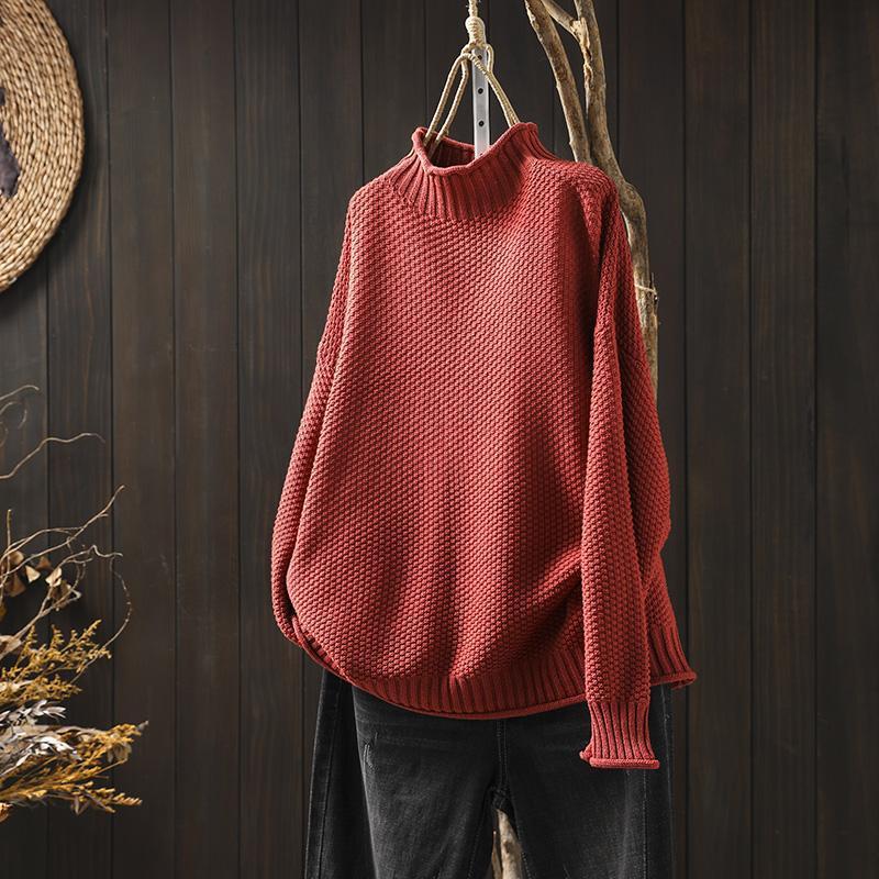 Brynlee™ | Textured Knit Turtleneck Sweater
