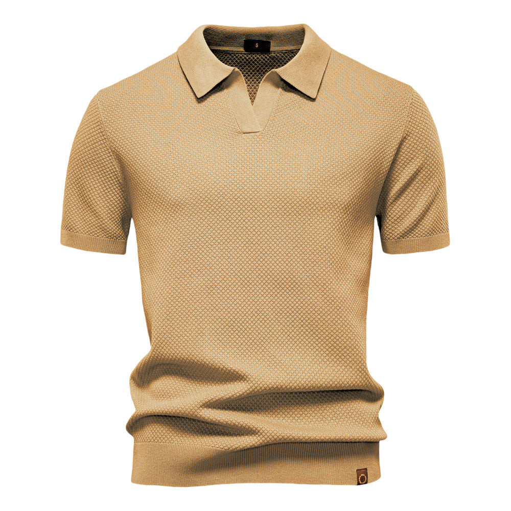 Quinzel™ | Classic Knit Polo Shirt