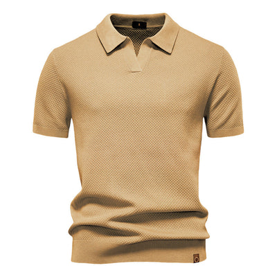 Quinzel™ | Classic Knit Polo Shirt