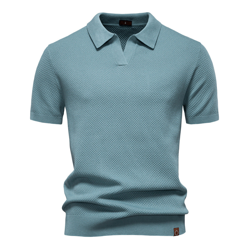 Quinzel™ | Classic Knit Polo Shirt