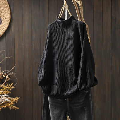 Brynlee™ | Textured Knit Turtleneck Sweater
