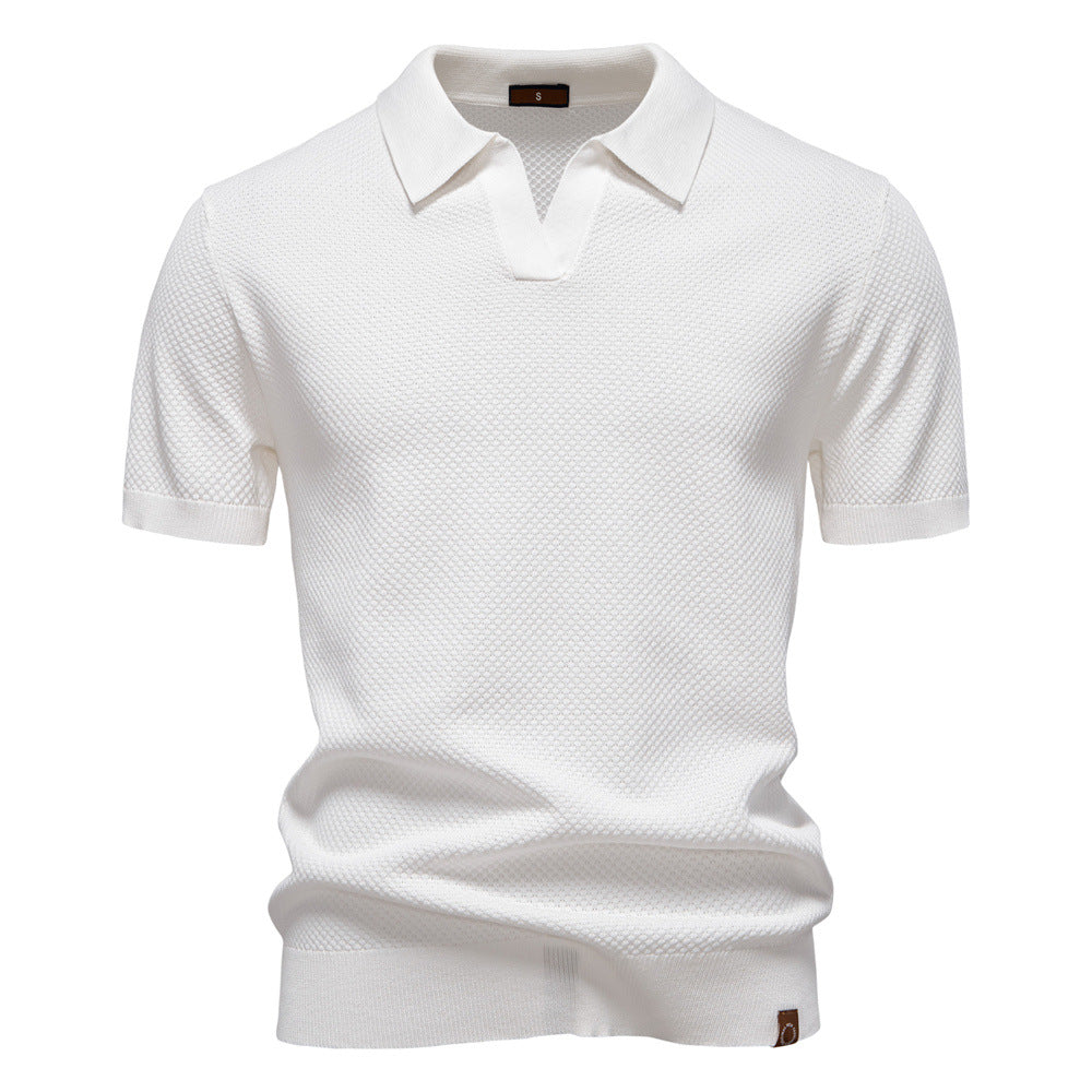 Quinzel™ | Classic Knit Polo Shirt
