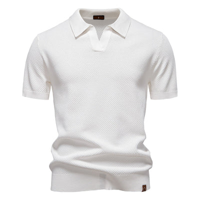 Quinzel™ | Classic Knit Polo Shirt