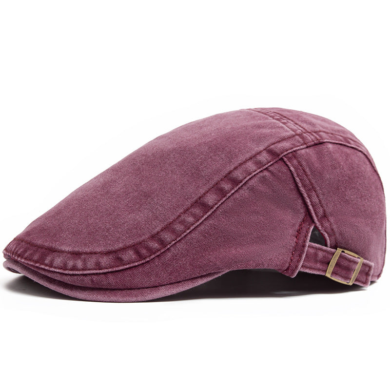 Adrien™ | Classic Denim Flat Cap