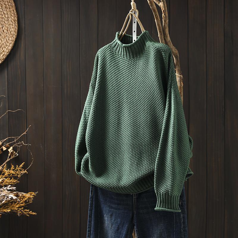 Brynlee™ | Textured Knit Turtleneck Sweater