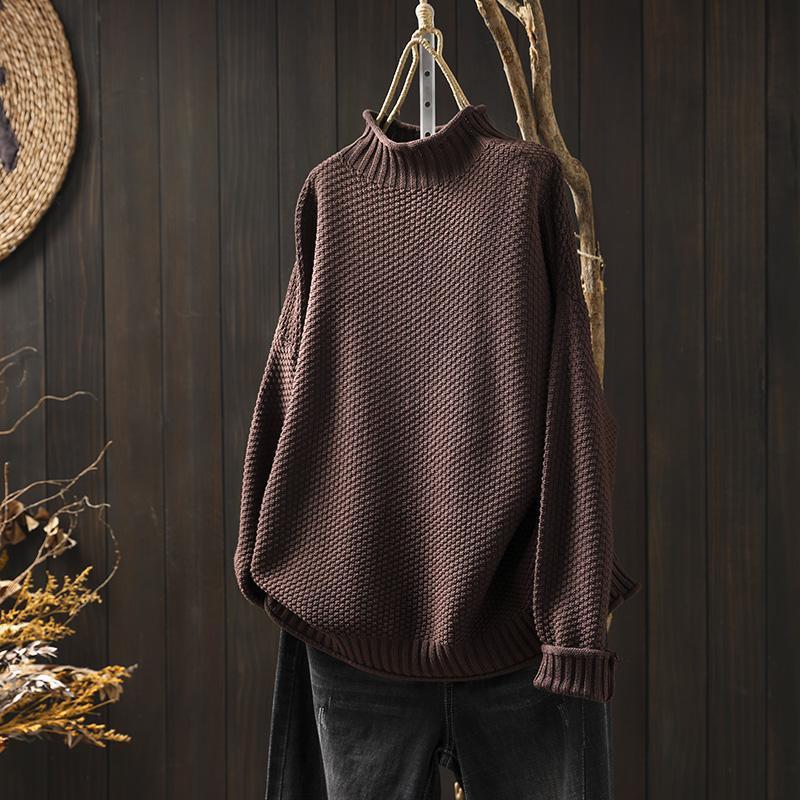 Brynlee™ | Textured Knit Turtleneck Sweater