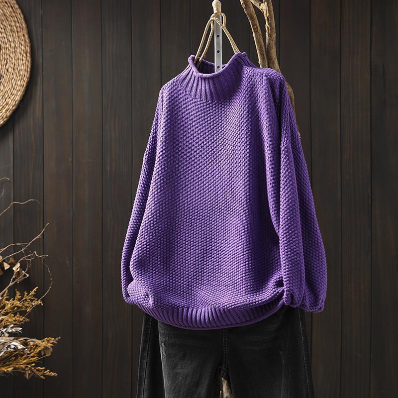 Brynlee™ | Textured Knit Turtleneck Sweater