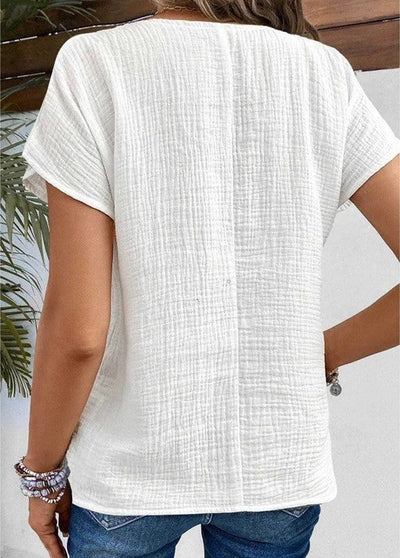 Isadora™ | Lightweight Button-Up Blouse