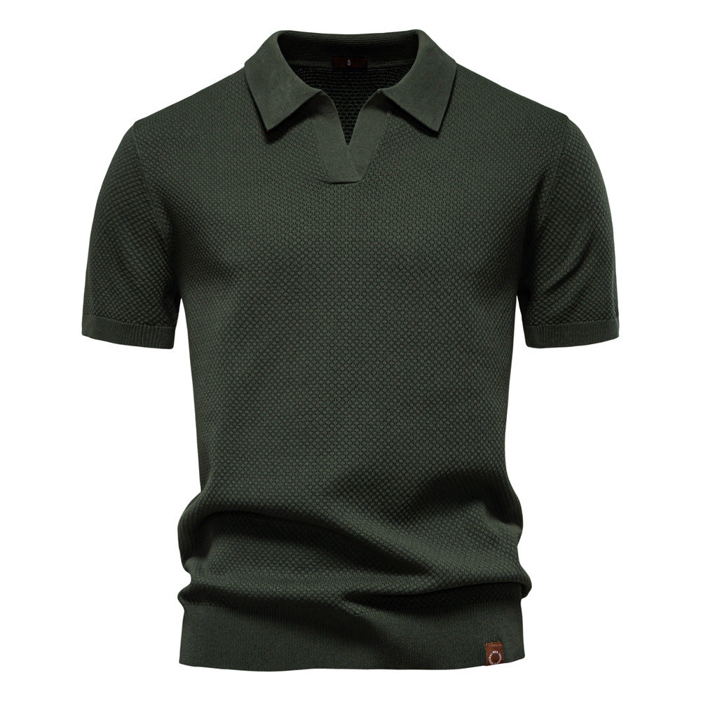 Quinzel™ | Classic Knit Polo Shirt