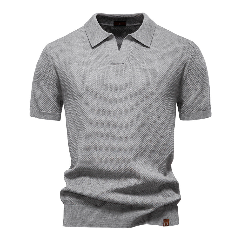 Quinzel™ | Classic Knit Polo Shirt
