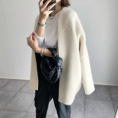 Clémence™ | Soft Longline Knit Cardigan
