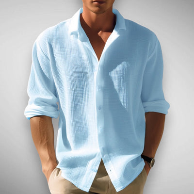 Pascalin™ | Relaxed Charm Linen Shirt