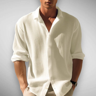 Pascalin™ | Relaxed Charm Linen Shirt