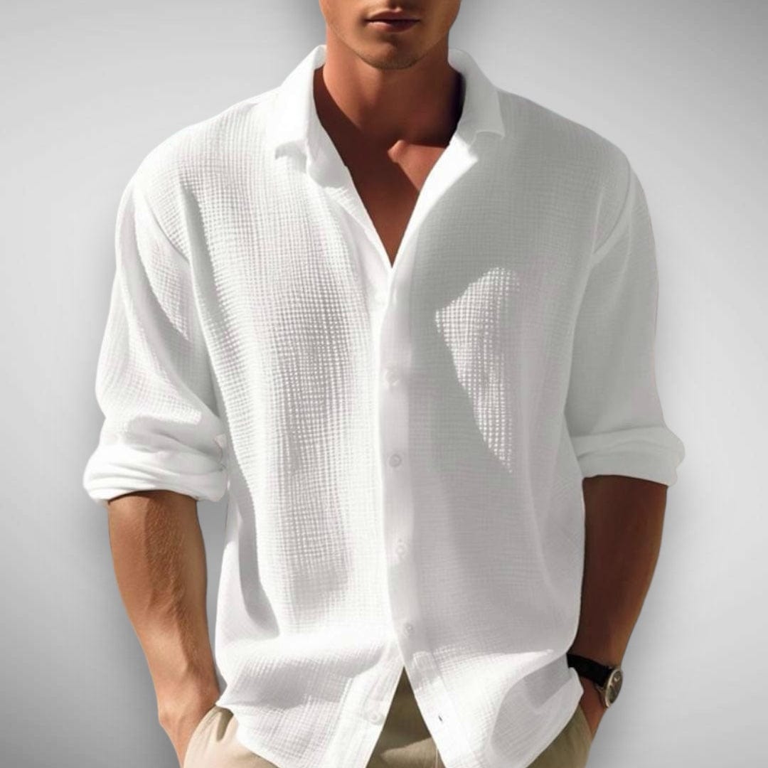 Pascalin™ | Relaxed Charm Linen Shirt