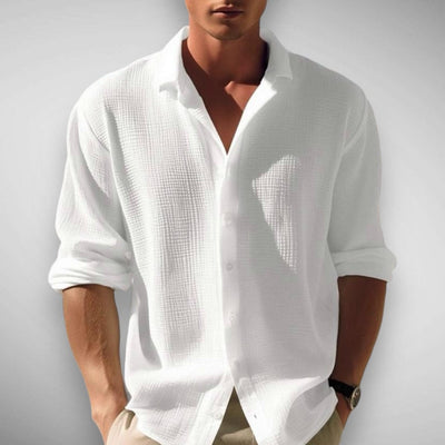 Pascalin™ | Relaxed Charm Linen Shirt
