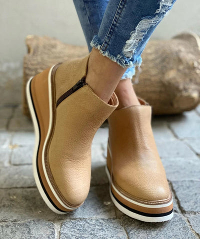 Carmen™ | Platform Wedge Ankle Boots