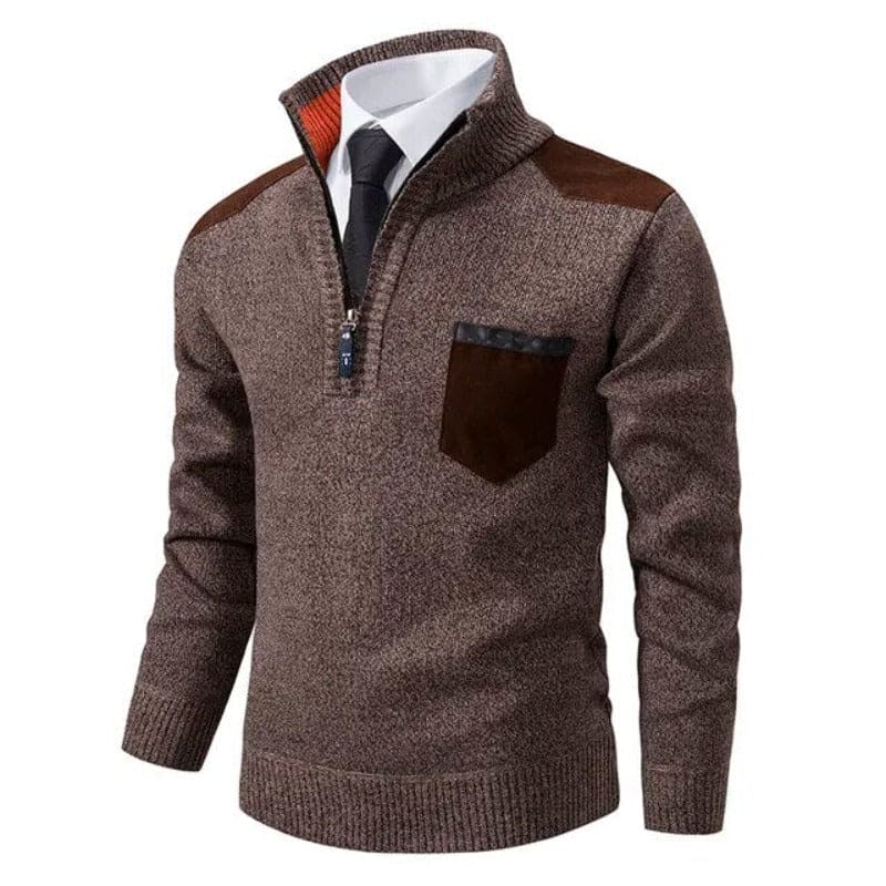 Henri™ | Quarter-Zip Knit Sweater