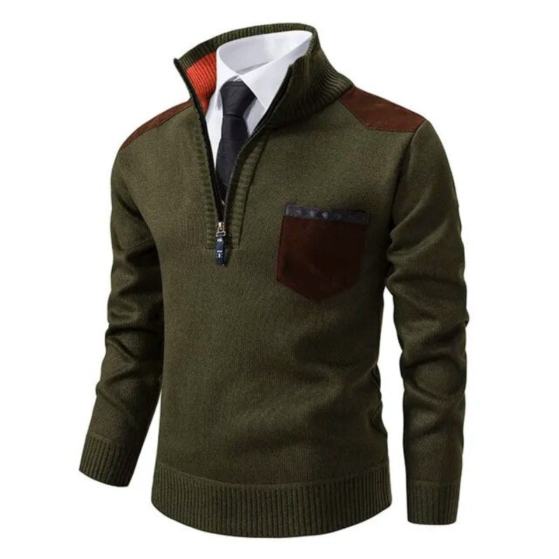 Henri™ | Quarter-Zip Knit Sweater