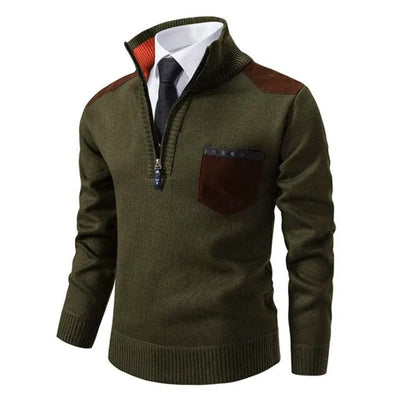 Henri™ | Quarter-Zip Knit Sweater
