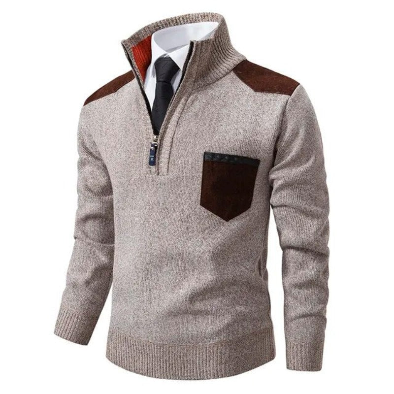 Henri™ | Quarter-Zip Knit Sweater