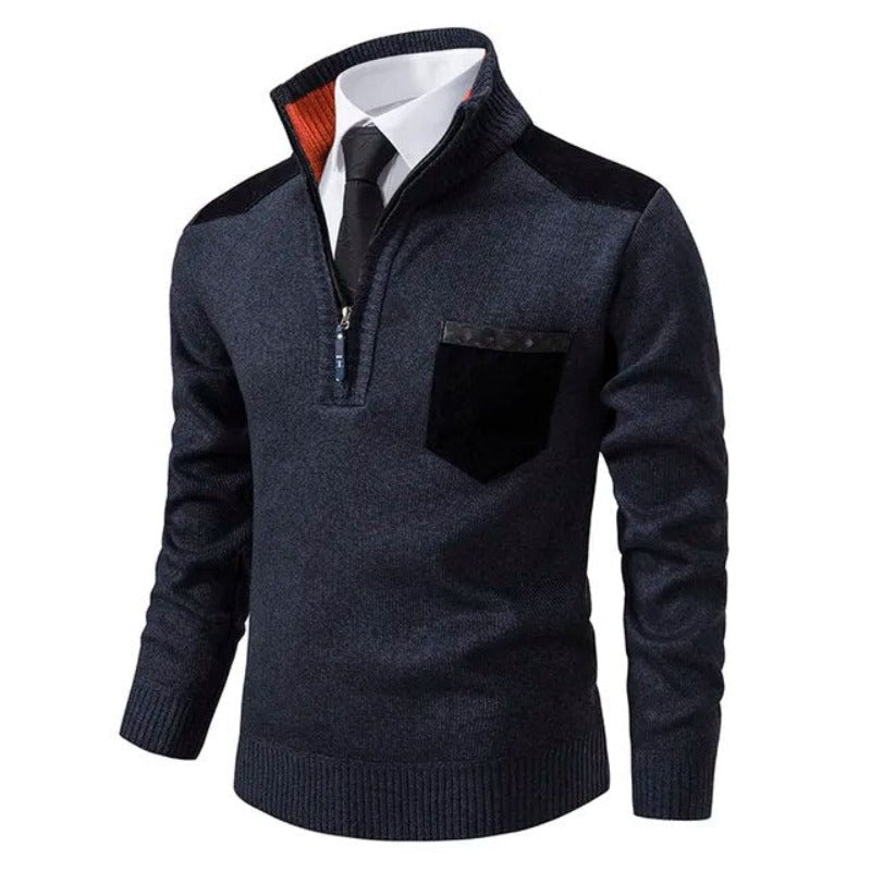 Henri™ | Quarter-Zip Knit Sweater