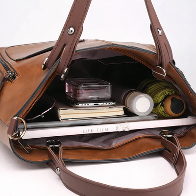 Horyane™ | Women’s Vintage Leather Tote Bag