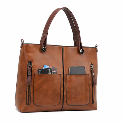 Horyane™ | Women’s Vintage Leather Tote Bag