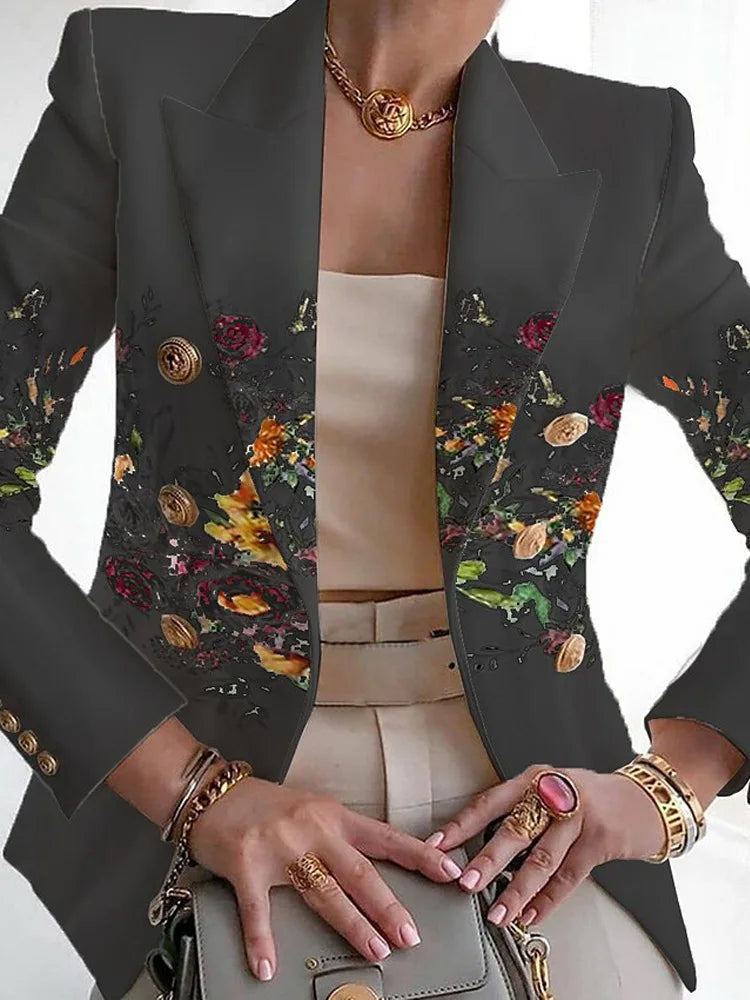 Harlow™ | Floral Statement Blazer