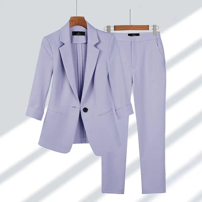 Janelys™ | Blazer and Trousers Set
