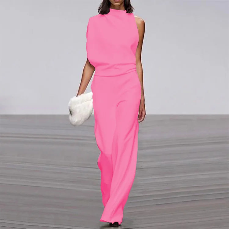 Aurienna™ | Modern Asymmetrical Jumpsuit