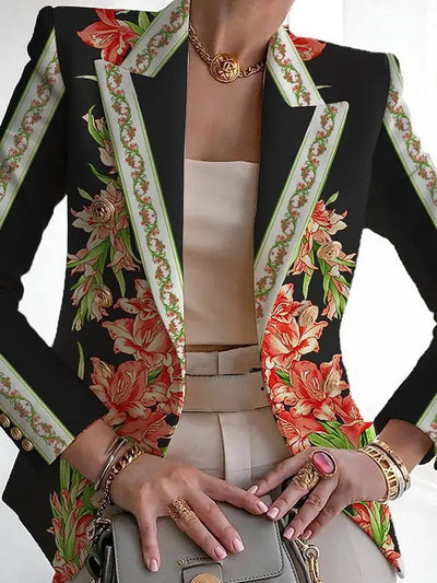 Harlow™ | Floral Statement Blazer