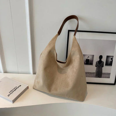 Énora™ | Soft Suede Shoulder Bag