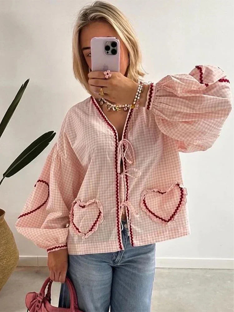 MILA™ | Heart Blouse