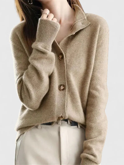 Amélise™ | Classic Button-Up Cardigan