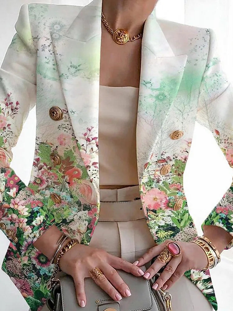 Harlow™ | Floral Statement Blazer