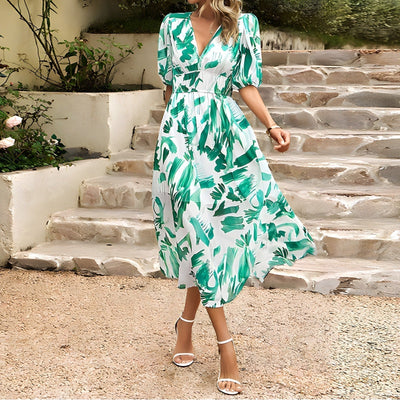 Riley™ | Floral Print Maxi Dress