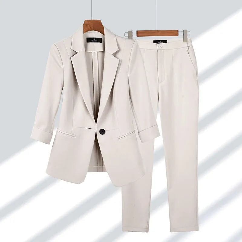 Janelys™ | Blazer and Trousers Set