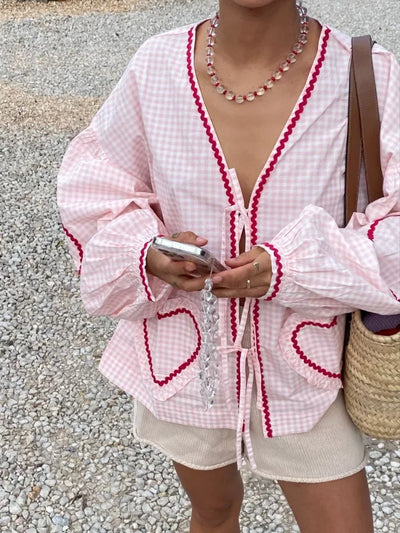 MILA™ | Heart Blouse