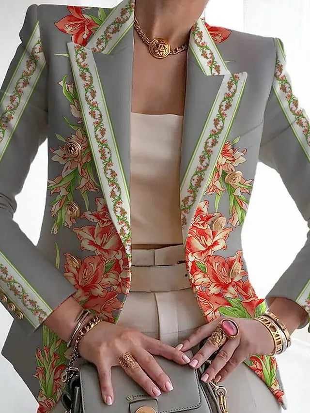 Harlow™ | Floral Statement Blazer