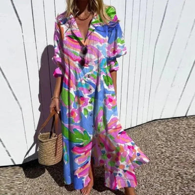 Vivian™ | Bloom Boldly Maxi Dress