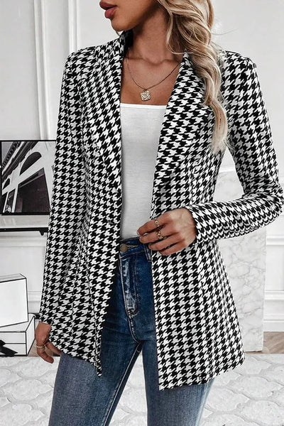Évelyne™ | Houndstooth Blazer