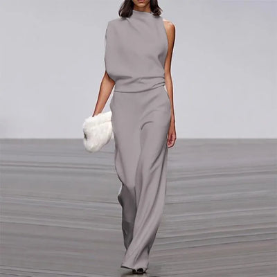 Aurienna™ | Modern Asymmetrical Jumpsuit