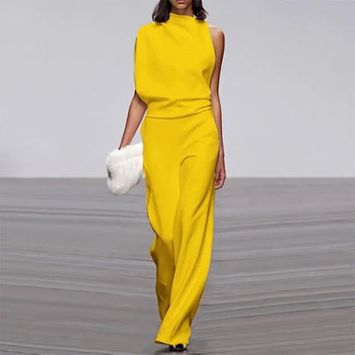 Aurienna™ | Modern Asymmetrical Jumpsuit