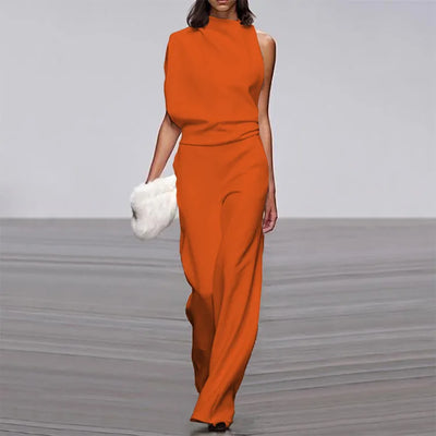 Aurienna™ | Modern Asymmetrical Jumpsuit