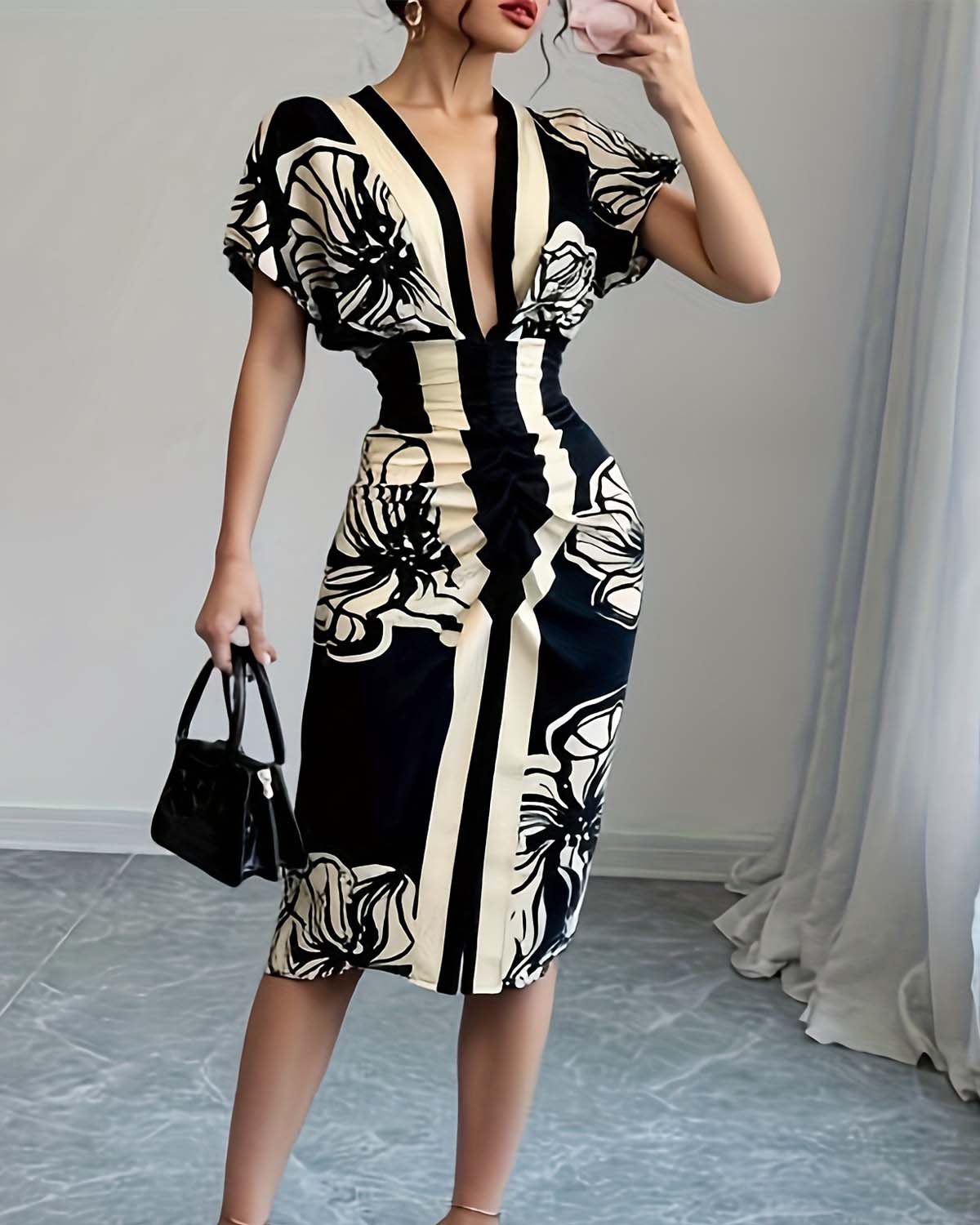 Maren™ | Chic Pleated Dress