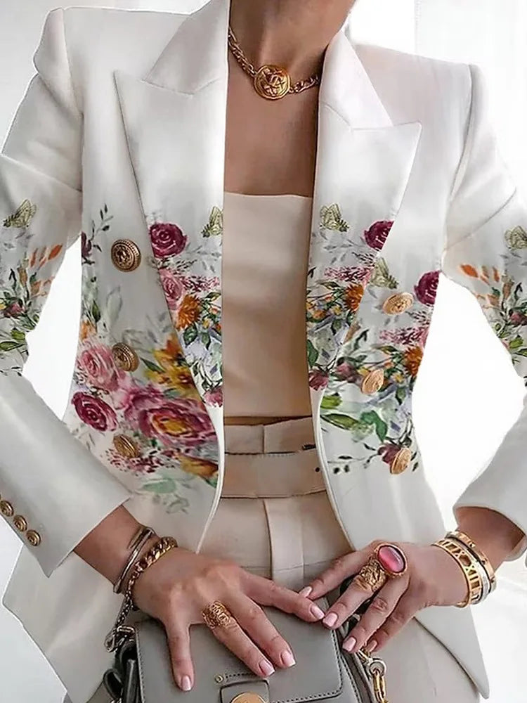 Harlow™ | Floral Statement Blazer