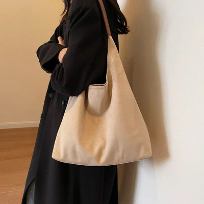 Énora™ | Soft Suede Shoulder Bag