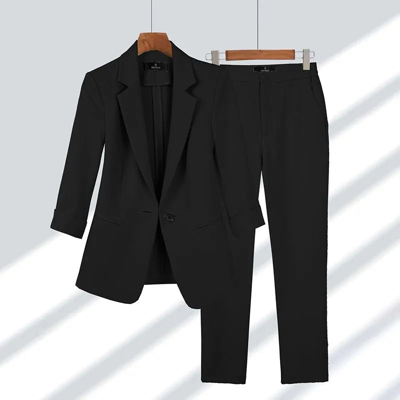Janelys™ | Blazer and Trousers Set