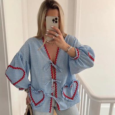 MILA™ | Heart Blouse