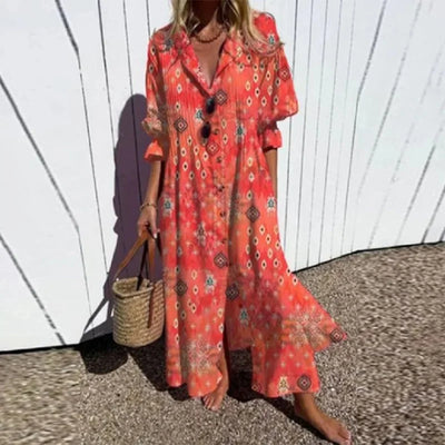 Vivian™ | Bloom Boldly Maxi Dress